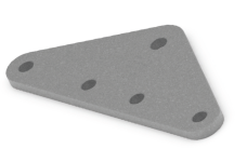 Yoke Plate, Delta, 100K (APEX HOLE) YPD-65965